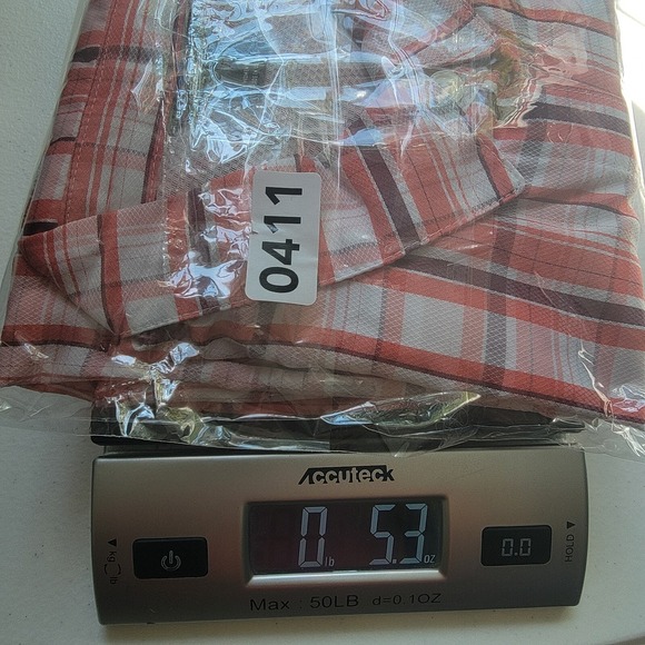 Eddie Bauer Outdoor Shirt Womens M Pink Plaid Button Roll Tab LS Gorpcore - Picture 13 of 13